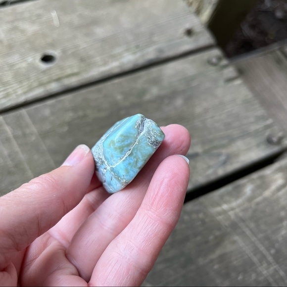 Larimar Gemstone Tumbled - Picture 7 of 15